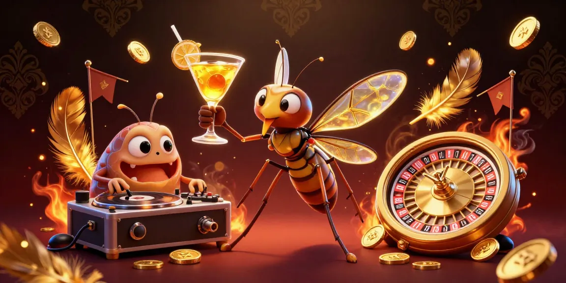 Engage in exciting gameplay at NHÀ CÁI FIVE88 with golden coins and vibrant casino elements.