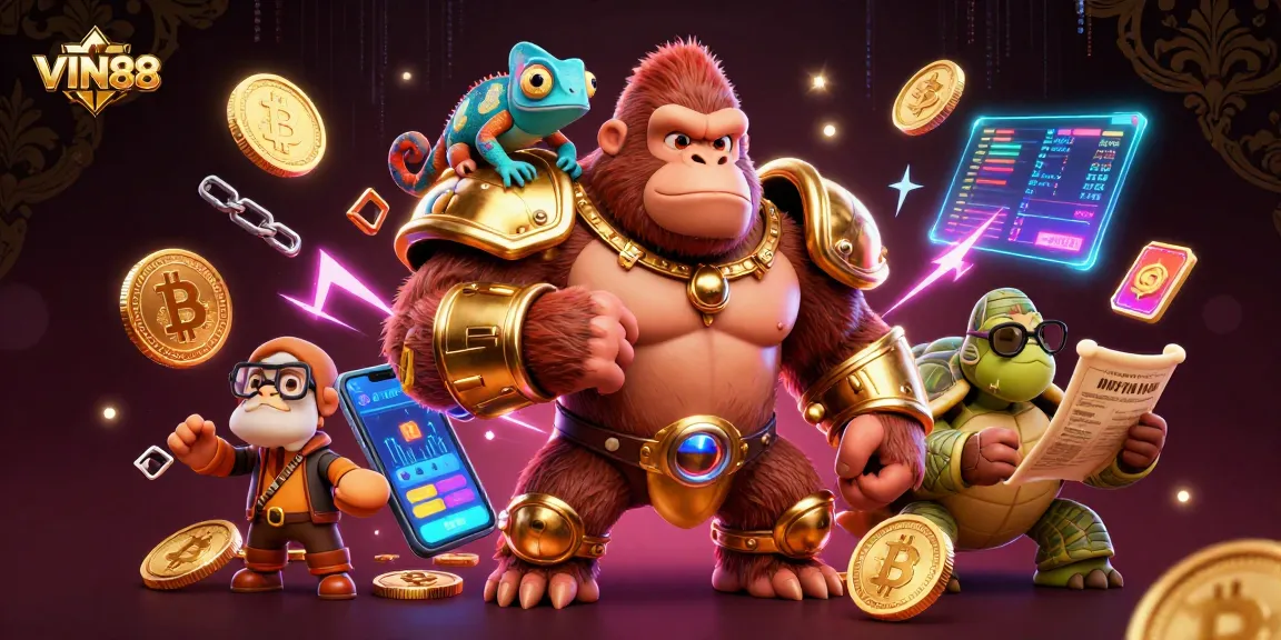 Engage in thrilling gameplay at VIN88, where the powerful king and wise characters guide your winning strategies.