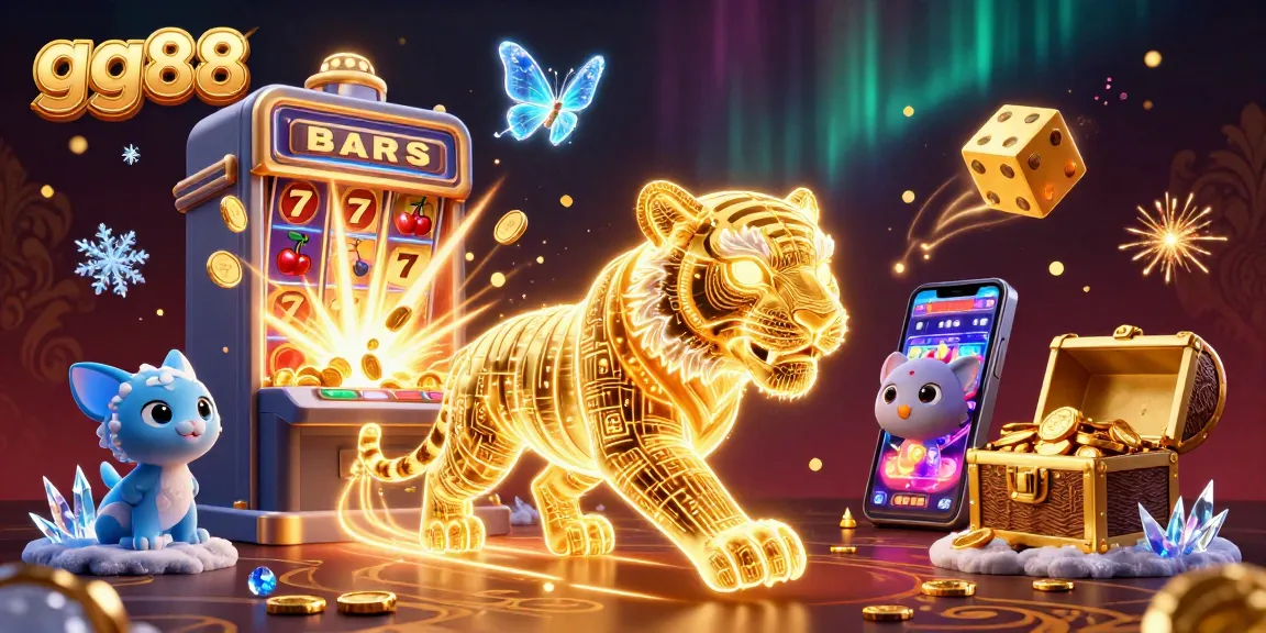 Experience thrilling gameplay with gg88 in this vibrant 3D digital casino world showcasing exciting jackpots.