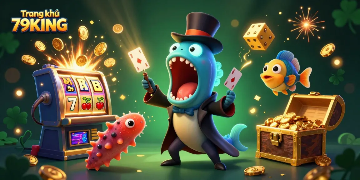 Engage with the energetic world of Trang chủ 79KING featuring vibrant casino elements.