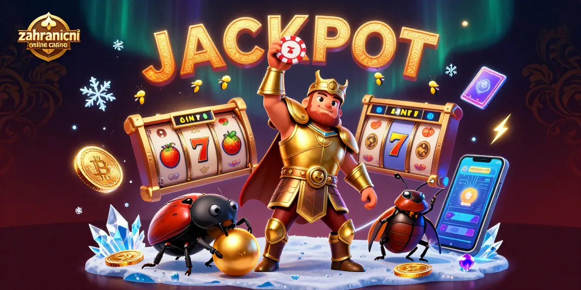 Zahraniční online kasino přináší jackpot se skvělými hrami a bonusy