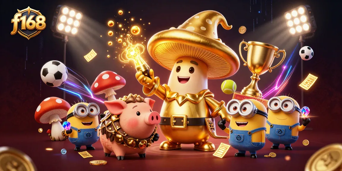 Experience thrilling treasures in f168 with a magical wizard and sports action surrounding dynamic gameplay.