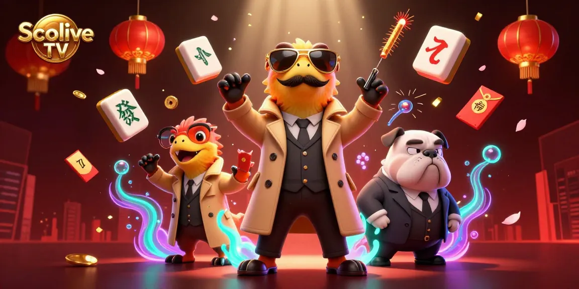 Socolive TV showcases a humorous scene with raptors in a trench coat attempting VIP casino entry.