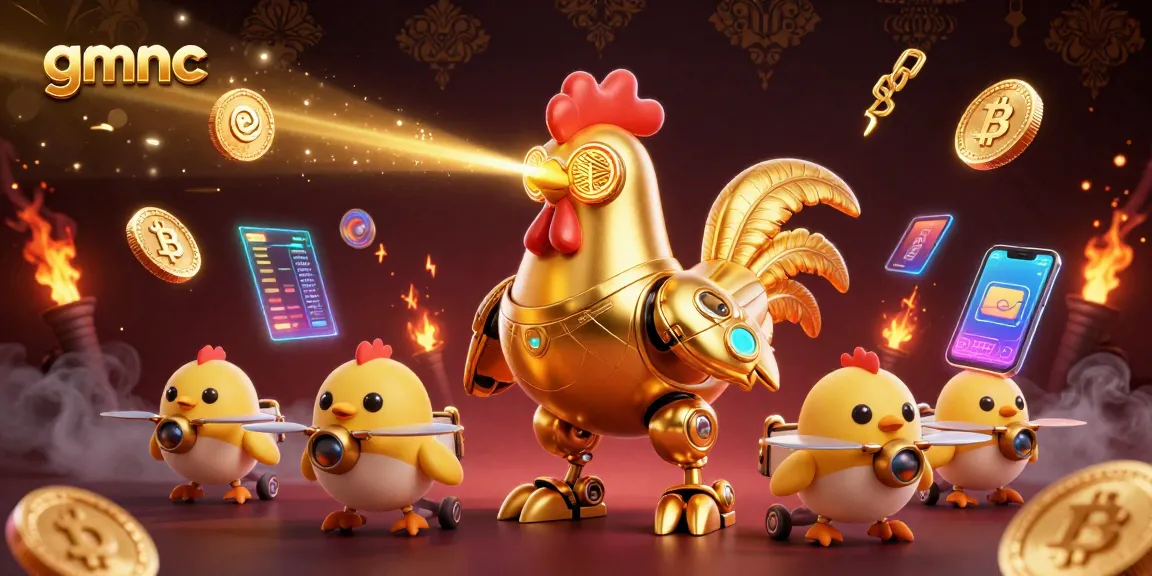 Engage with gmnc's innovative AI technology analyzing crypto risks in a vibrant casino environment.