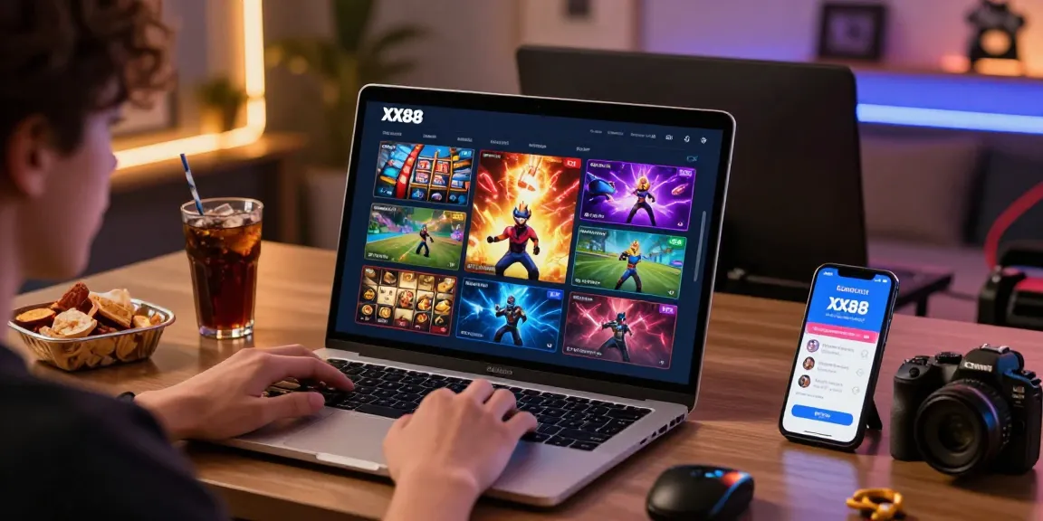Experience thrilling gameplay at XX88 on a modern gaming setup with vibrant visuals.