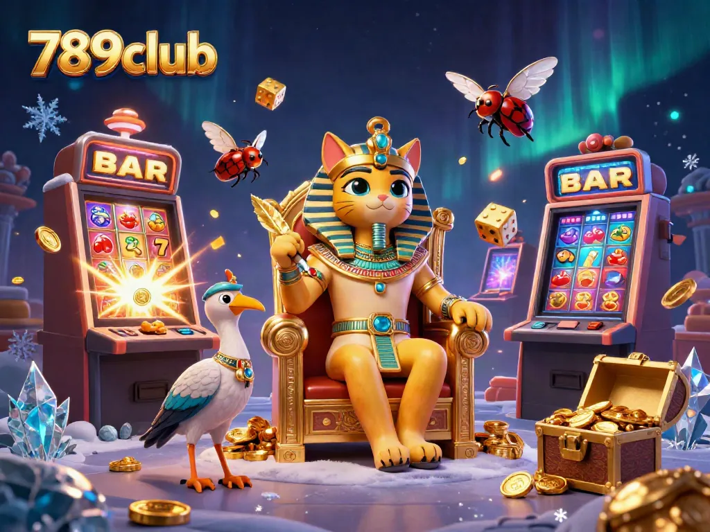 Experience high-stakes excitement at 789club with vibrant scenes of 3D casino action.