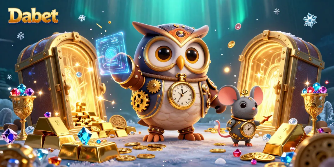 Dabet offers a thrilling time-traveling casino experience with vibrant treasures and steampunk charm.