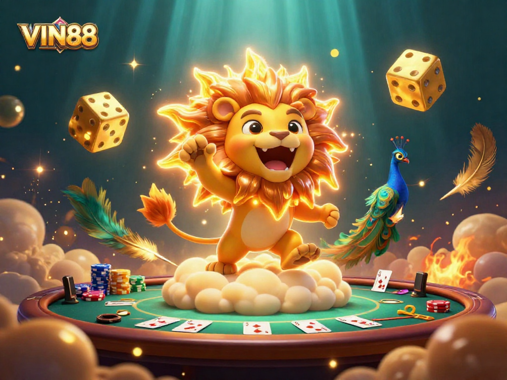 Experience thrilling gaming moments with VIN88's vibrant casino atmosphere and rich graphics.