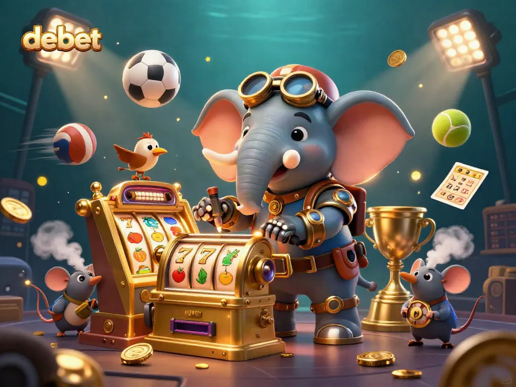 Engage with the thrilling debet experience through dynamic slot machines and vibrant sports action.